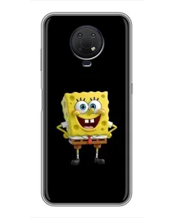Чехол для Nokia G10 с картинкой «Классический Губка Боб» Чехол для Nokia G10 с картинкой «Классический Губка Боб»
