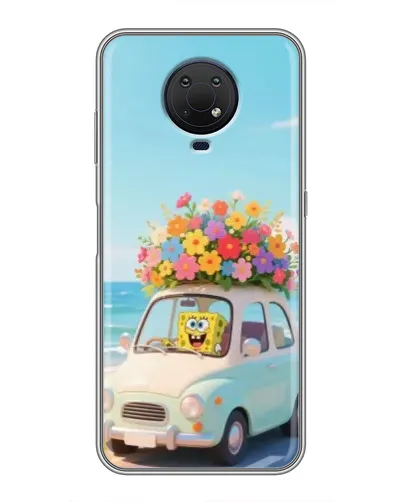 Чехол для Nokia G10 с картинкой «Автомобильное путешествие»