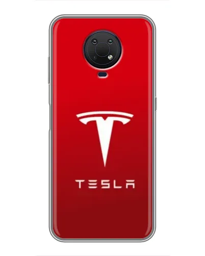 Чехол для Nokia G10 с картинкой «Tesla Red Classic»