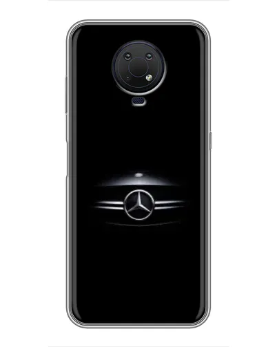 Чехол для Nokia G10 с картинкой «Mercedes — абстрактные линии»