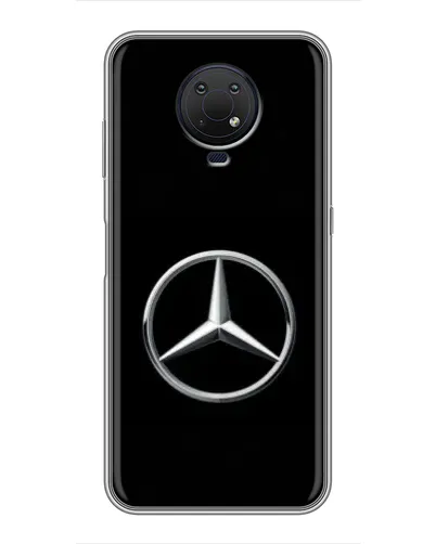 Чехол для Nokia G10 с картинкой «Mercedes классический лого»