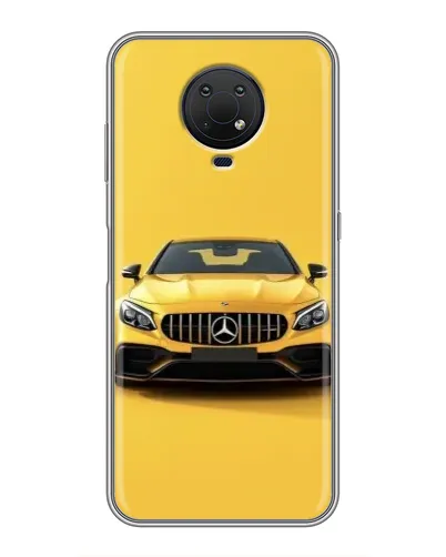Чехол для Nokia G10 с картинкой «Желтый Mercedes GT»