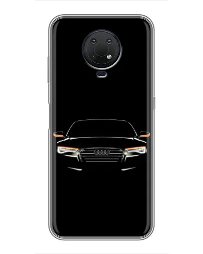 Чехол для Nokia G10 с картинкой «Audi — ночной контур»