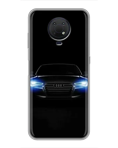 Чехол для Nokia G10 с картинкой «Audi в неоне»