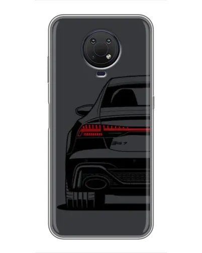 Чехол для Nokia G10 с картинкой «Задняя часть Audi — арт»