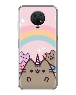 Чехол для Nokia G10 с картинкой «Единорог Pusheen» Чехол для Nokia G10 с картинкой «Единорог Pusheen»
