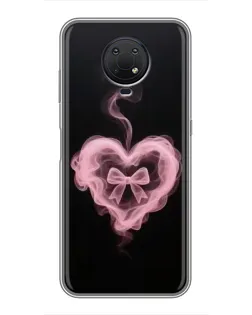 Чохол для Nokia G10 з картинкою «Димчасте серце»