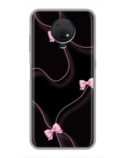 Чехол для Nokia G10 с картинкой «Розовые ленты» Чехол для Nokia G10 с картинкой «Розовые ленты»