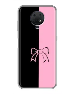 Чехол для Nokia G10 с картинкой «Половинки банта» Чехол для Nokia G10 с картинкой «Половинки банта»