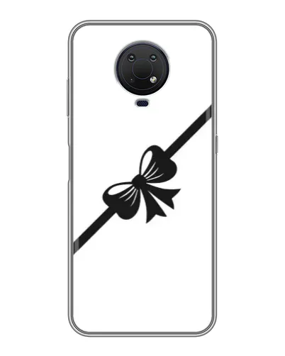 Чехол для Nokia G10 с картинкой «Диагональный бант» Чехол для Nokia G10 с картинкой «Диагональный бант»