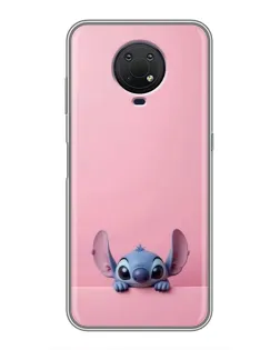 Чохол для Nokia G10 з картинкою «Stitch визирає»