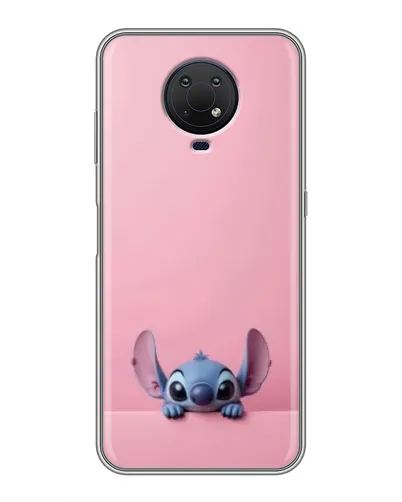 Чехол для Nokia G10 с картинкой «Stitch выглядывает» Чехол для Nokia G10 с картинкой «Stitch выглядывает»