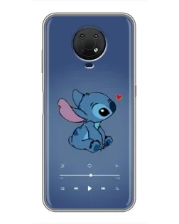 Чохол для Nokia G10 з картинкою «Музичний Stitch»