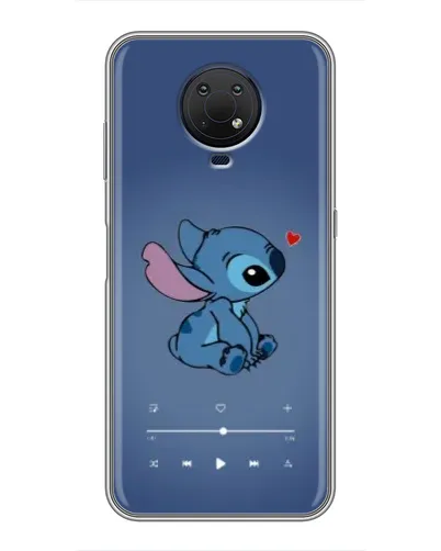 Чехол для Nokia G10 с картинкой «Музыкальный Stitch» Чехол для Nokia G10 с картинкой «Музыкальный Stitch»