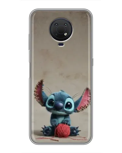 Чехол для Nokia G10 с картинкой «Стич на коричневом фоне» Чехол для Nokia G10 с картинкой «Стич на коричневом фоне»