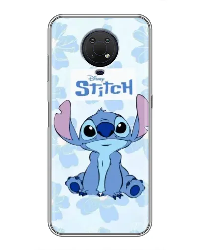 Чехол для Nokia G10 с картинкой «Stitch среди цветов» Чехол для Nokia G10 с картинкой «Stitch среди цветов»
