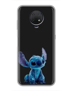 Чохол для Nokia G10 з картинкою «Стіч на чорному»