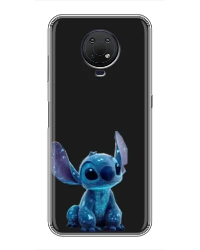Чехол для Nokia G10 с картинкой «Стич на черном» Чехол для Nokia G10 с картинкой «Стич на черном»