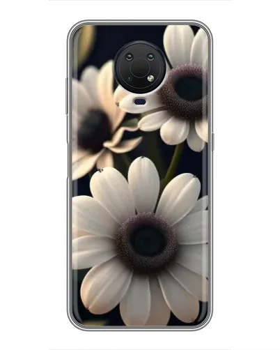 Чохол для Nokia G10 з картинкою «Білі маргаритки макро» Чохол для Nokia G10 з картинкою «Білі маргаритки макро»