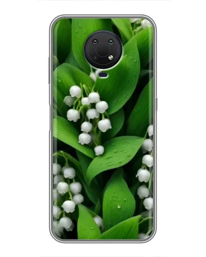 Чохол для Nokia G10 з картинкою «Конвалії в зелені» Чохол для Nokia G10 з картинкою «Конвалії в зелені»