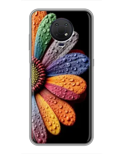 Чохол для Nokia G10 з картинкою «Райдужна квітка» Чохол для Nokia G10 з картинкою «Райдужна квітка»