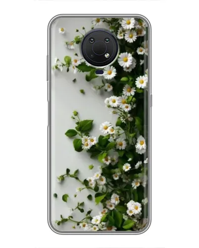 Чохол для Nokia G10 з картинкою «Гілка дрібних білих квітів» Чохол для Nokia G10 з картинкою «Гілка дрібних білих квітів»