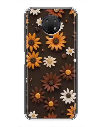 Чохол для Nokia G10 з картинкою «Візерунок з маленьких соняшників» Чохол для Nokia G10 з картинкою «Візерунок з маленьких соняшників»
