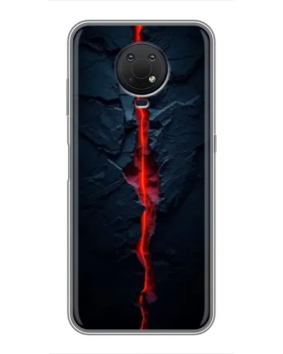 Чохол для Nokia G10 з картинкою «Червона лавова тріщина» Чохол для Nokia G10 з картинкою «Червона лавова тріщина»