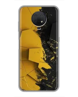Чохол для Nokia G10 з картинкою «Золоті уламки геометрії»