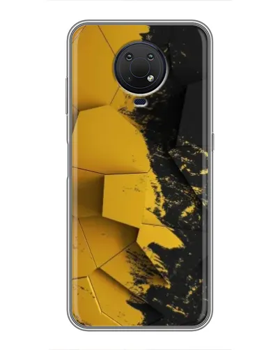 Чохол для Nokia G10 з картинкою «Золоті уламки геометрії» Чохол для Nokia G10 з картинкою «Золоті уламки геометрії»