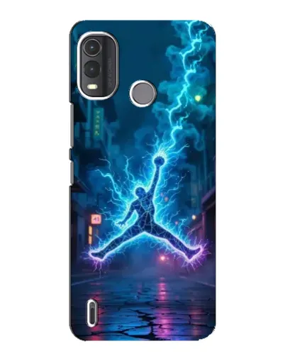 Чехол для Nokia G11 Plus с картинкой «Jordan Gold Jumpman»