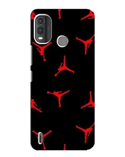 Чехол для Nokia G11 Plus с картинкой «Jordan Red Pattern»