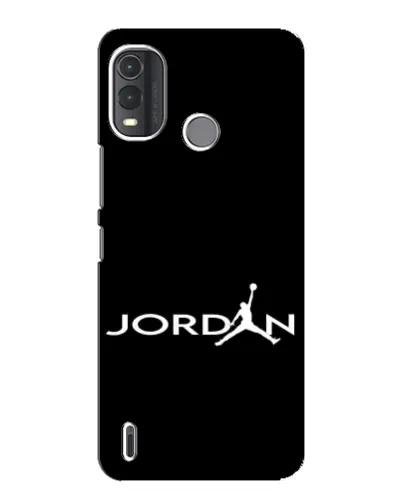 Чехол для Nokia G11 Plus с картинкой «Jordan White Logo»