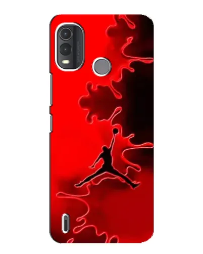 Чехол для Nokia G11 Plus с картинкой «Jordan Red Smoke»