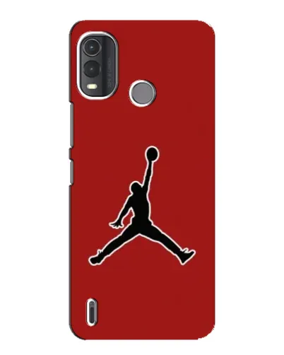 Чехол для Nokia G11 Plus с картинкой «Jordan Red Back»