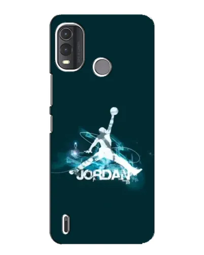 Чехол для Nokia G11 Plus с картинкой «Jordan Blue Fire»