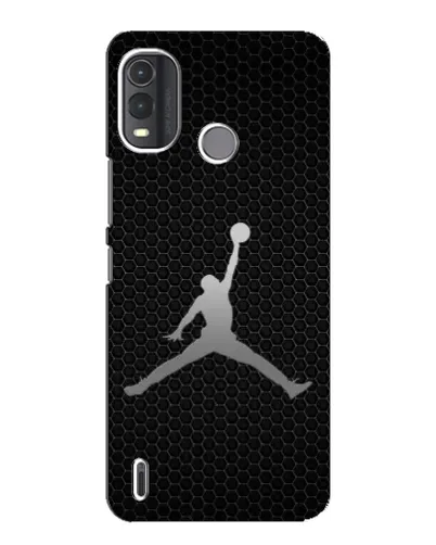 Чехол для Nokia G11 Plus с картинкой «Jordan Dark Carbon»