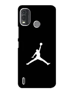 Чехол для Nokia G11 Plus с картинкой «Jordan Silhouette»