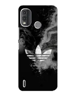 Чохол для Nokia G11 Plus з картинкою «Абстрактний дим Adidas»