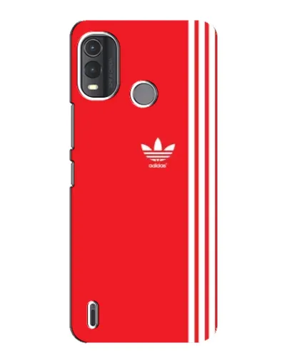 Чохол для Nokia G11 Plus з картинкою «Червоний мінімалізм Adidas»