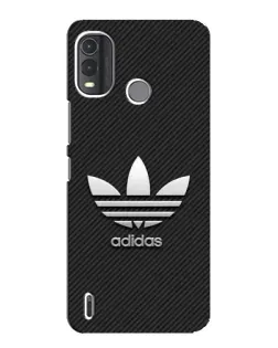Чохол для Nokia G11 Plus з картинкою «Adidas Карбонова текстура»