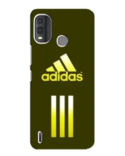 Чохол для Nokia G11 Plus з картинкою «Оливковий градієнт Adidas»