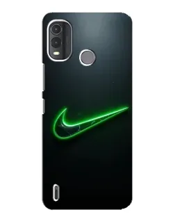 Чехол для Nokia G11 Plus с картинкой «Неоновый контур Nike» Чехол для Nokia G11 Plus с картинкой «Неоновый контур Nike»
