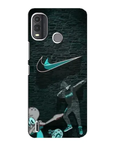 Чехол для Nokia G11 Plus с картинкой «Спортивный арт Nike»