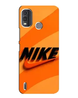 Чехол для Nokia G11 Plus с картинкой «Оранжевый драйв Nike»