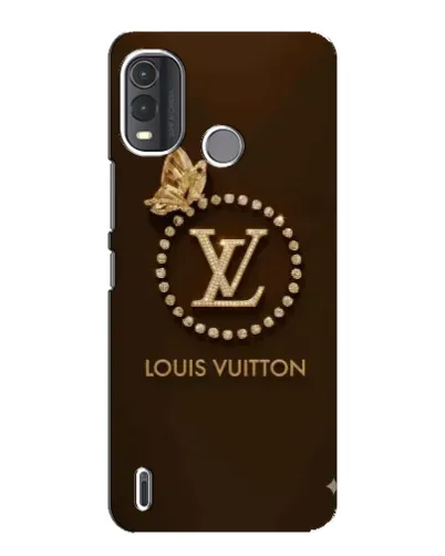 Чохол для Nokia G11 Plus з картинкою «LV — золота печатка»