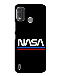 Чехол для Nokia G11 Plus с картинкой «NASA — классика Red Blue»