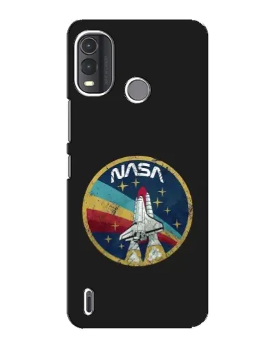 Чехол для Nokia G11 Plus с картинкой «NASA — эмблема миссии»