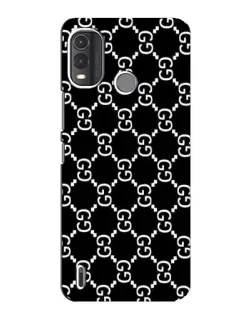 Чехол для Nokia G11 Plus с картинкой «Gucci — сетчатый паттерн»