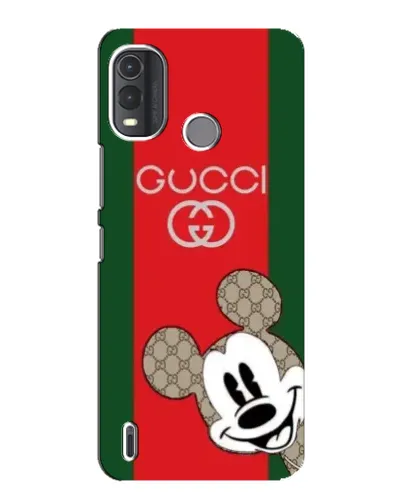Чохол для Nokia G11 Plus з картинкою «Gucci — смуги та Міккі» Чохол для Nokia G11 Plus з картинкою «Gucci — смуги та Міккі»